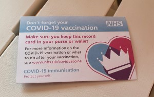 Covid19 Vaccination Card
