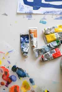 Being creative with paint