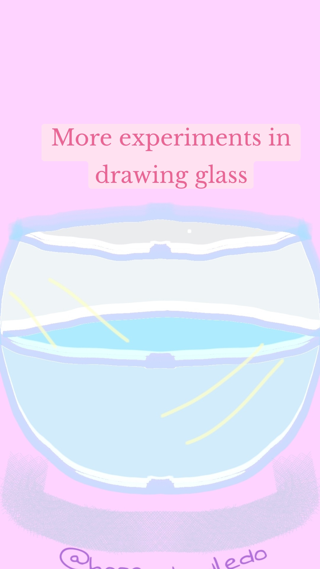 More experiments in drawing glass