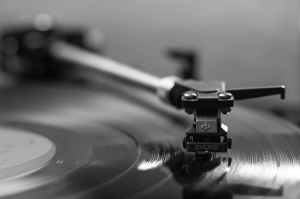 Vinyl On A TurnTable