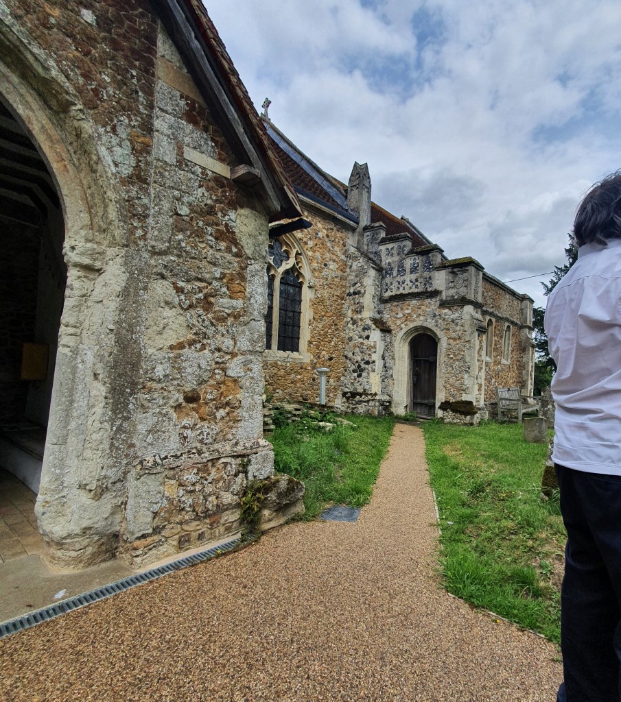 Accessible Pathway With View To Church