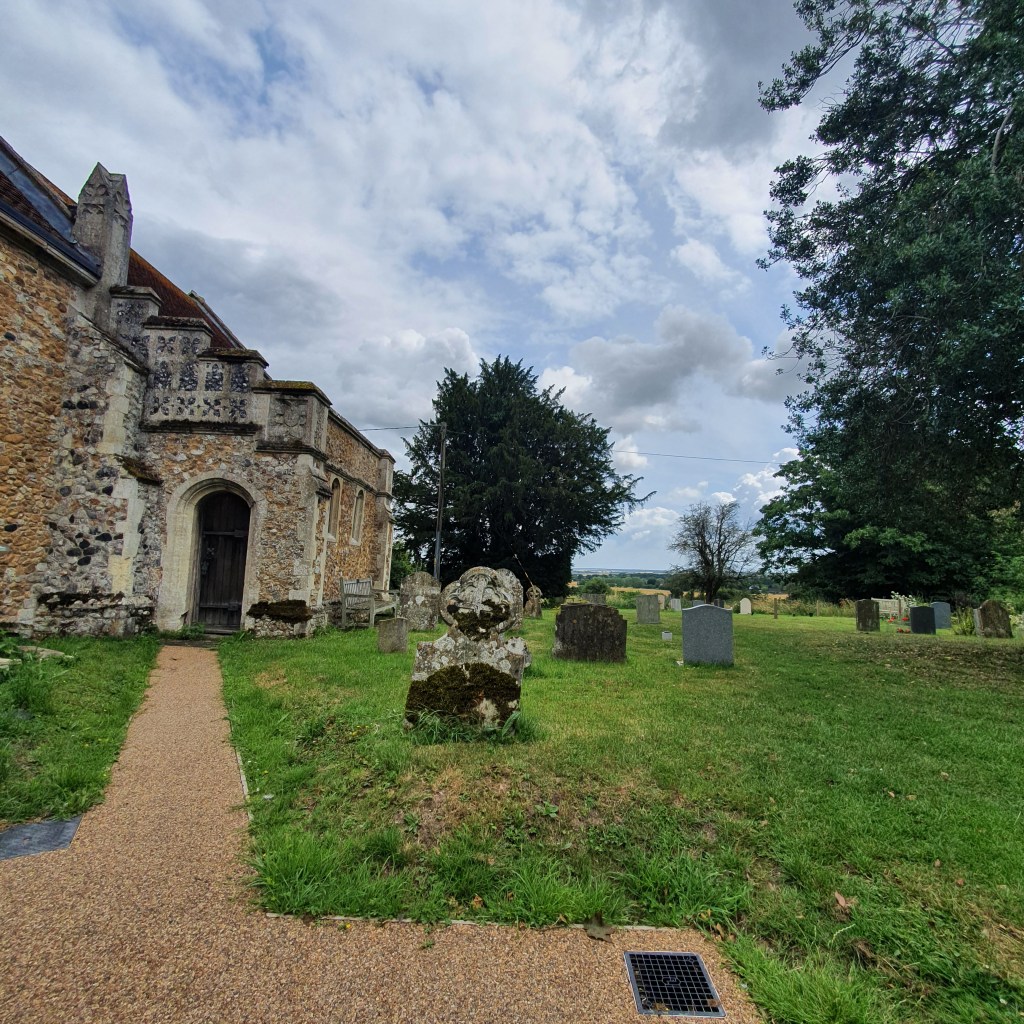 View Of Church Grounds