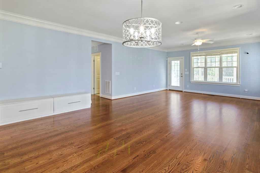 Shine Parquet Flooring In A Bright Airy Room