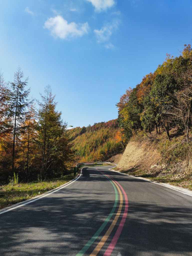 A mountain road