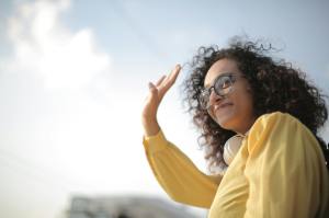 Waving Goodbye