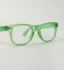 Green spectacles 